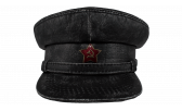 Фуражка/07 Винтаж со звездой чёрная Фуражка/07 Винтаж со звездой чёрная